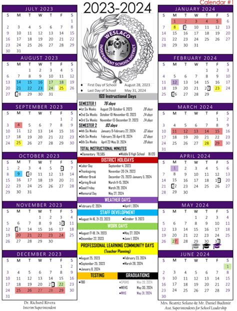 wisd school calendar|weslaco isd calendar 22 23.